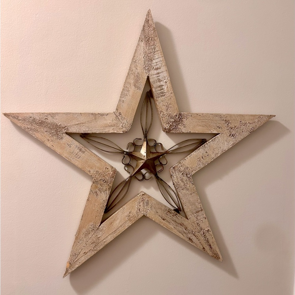 ⭐️ Wood/Metal Star ⭐️